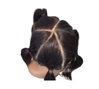 Soins personnels Perruques en cheveux humains Full Lace for femmes noires, perruques en dentelle transparente HD, cheveux brésiliens Remy pré-épilés Extensions de cheveux(22inch)