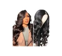 Soins personnels Perruques ondulées en cheveux humains, sans colle, à clipser, idéales for les débutants, sans colle, densité 180 Extensions de cheveux(18inch)