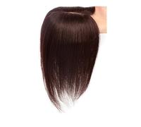 Soins personnels Postiche à clipser en soie for cheveux fins et fins Extensions de cheveux(Brown,14 INCH_8X12CM)
