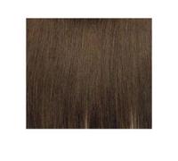 Soins personnels Postiche en cheveux humains à base de soie respirante for femmes, postiche entièrement noué à la main, cheveux vierges raides, différentes tailles Extensions de cheveux(14 inches,DARK