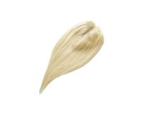 Soins personnels Postiche en cheveux humains vierges raides de 14 x 16 cm avec base en soie de couleur blonde for femme, 4 clips for postiche chauve avec dentelle autour Extensions de cheveux(14 inche