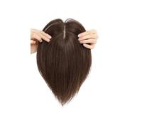 Soins personnels Toppers de cheveux for femmes, vrais cheveux humains, 10/12" cheveux brésiliens vierges 10 x 12 cm, base en soie à clipser en morceaux de cheveux raides for augmenter le volume des ch
