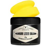 Soins pour Cuir Lisse - Baume en Cuir avec Cire d'abeille et Huile d'avocat - pour canapé en Cuir - Soin du Cuir Doux - avec éponge pour Les Mains 250 ML Urban Forest