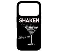 Soirée Amusante pour Les Amateurs de Cocktails Shaken Not Stirred Coque pour iPhone 17 Pro