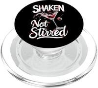 Soirée Amusante pour Les Amateurs de Cocktails Shaken Not Stirred PopSockets PopGrip pour MagSafe