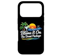 Soirée Amusante sur la croisière Blame It on The Drink Package Coque pour iPhone 17 Pro