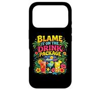 Soirée Amusante sur la croisière Blame It on The Drink Package Coque pour iPhone 17 Pro