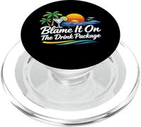Soirée Amusante sur la croisière Blame It on The Drink Package PopSockets PopGrip pour MagSafe