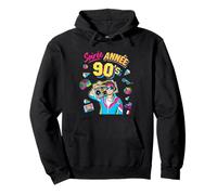 Soirée Année 90s, Back To 90's Party with French Version Sweat à Capuche