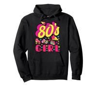 Soirée Années 80 Fille des Eighties Nostalgie Rétro 1980 Sweat à Capuche