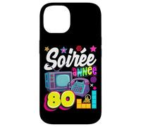 Soirée années 80 Vintage Quatre-Vingt rétro années 80 Coque pour iPhone 14