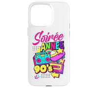 Soirée années 90 Vintage Quatre-Vingt-dix rétro années 90 Coque pour iPhone 15 Pro Max