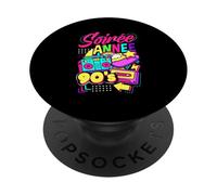 Soirée années 90 Vintage Quatre-Vingt-dix rétro années 90 PopSockets PopGrip Adhésif