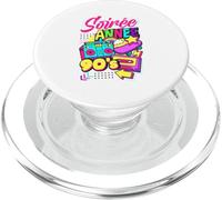Soirée années 90 Vintage Quatre-Vingt-dix rétro années 90 PopSockets PopGrip pour MagSafe
