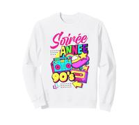 Soirée années 90 Vintage Quatre-Vingt-dix rétro années 90 Sweatshirt