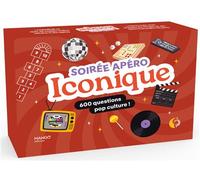 Soirée apéro iconique 600 questions pop culture ! - Valérie Monnet - Mango - Boîte ou accessoire - Jeux livres objets