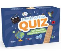 Soirée apéro quiz 500 questions de culture générale ! - Collectif - Mango - Boîte ou accessoire - Jeux livres objets