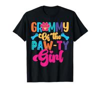 Soirée assortie aux Grammy of the Birthday Girls Dog Paw Family T-Shirt