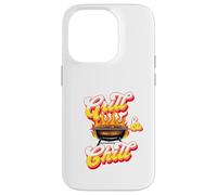 Soirée Barbecue rétro Chill and Grill Coque pour iPhone 14 Pro