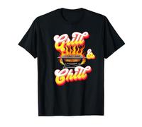 Soirée Barbecue rétro Chill and Grill T-Shirt
