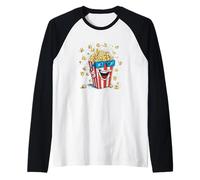 Soirée cinéma Cool avec Cette boîte à Pop-Corn au Look cinéma Manche Raglan