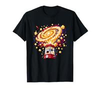 Soirée cinéma d'animation Exploding Popcorn Universe T-Shirt