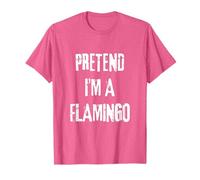 Soirée costumée de dernière Minute pour Halloween comme Un Flamant Rose T-Shirt