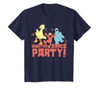 Soirée dansante rétro de Sesame Street Cookie Monster Big Bird Elmo T-Shirt