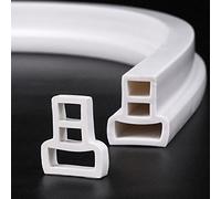 Soirée de Douche Barrière du Barrage d'eau, Porte de Douche Pliable de la Douche de Douche Strip de Joint, lavabo en Silicone