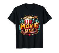 Soirée de fête du personnel du film Derrière la scène Awesomeness Popcorn T-Shirt