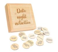 Soirée de rendez-vous pour couple - 52 activités amusantes pour les couples - Boîte à idées romantiques pour rendez-vous romantique, souvenir de mariage, boîte de nuit pour anniversaires de couple