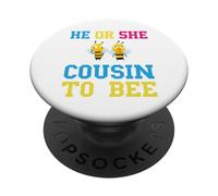 Soirée de révélation de genre entre son cousin et son cousin PopSockets PopGrip Adhésif