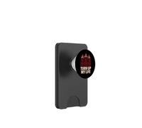 Soirée DJ Turn Up My Life Funny Music Lover PopSockets PopWallet pour MagSafe