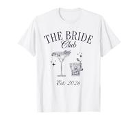Soirée Entre célibataires The Bride Club, EST 2026 Bride T-Shirt