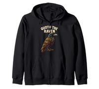 Soirée féminine Raven Quoth The Dark Academia Sweat à Capuche