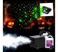Soirée Halloween Machine à fumée + Liquide + Laser Light Rouge/Vert EGO