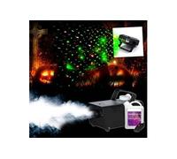 Soirée Halloween Machine à fumée + Liquide + Laser Light Rouge/Vert EGO