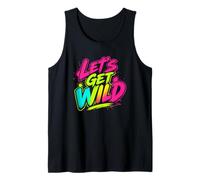Soirée rétro des années 80 Let's Get Wild Débardeur