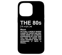 Soirée rétro du Dictionnaire des années 80 Coque pour iPhone 14 Pro Max