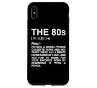 Soirée rétro du Dictionnaire des années 80 Coque pour iPhone XS Max