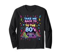 Soirée rétro « Take Me Back to The 80's Old School Throwback » Manche Longue
