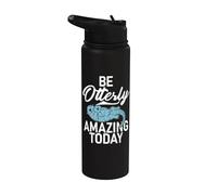 Sois absolument incroyable aujourd'hui, Otter Stainless Steel Insulated Water Bottle