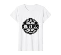 Sois Calme et sache Que Je suis Dieu T-Shirt Graphique avec Valeur