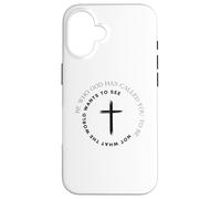 Sois celui Que Dieu t'a appelé à être Coque pour iPhone 16