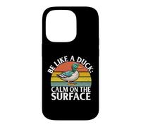 Sois comme Un Canard, Calme sur Le Surface Duck Coque pour iPhone 14 Pro
