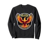 Sois comme un phénix renaissant de tes cendres à chaque fois que Fire Bird Sweatshirt