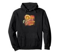 Sois comme Un Tournesol, Je me tiendrai Debout et trouverai la lumière du Soleil Sweat à Capuche