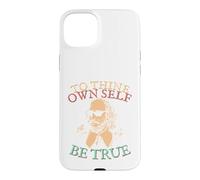 Sois fidèle à toi-même. Shakespeare en Lunettes de Soleil Hamlet Coque pour iPhone 15 Plus
