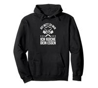 Sois Gentil avec Moi Je Cuisine Ta Nourriture Humour Chef Sweat à Capuche