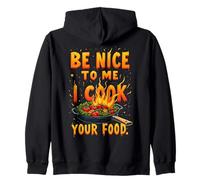 Sois Gentil avec Moi, Je Cuisine Ton Chef Sweat à Capuche